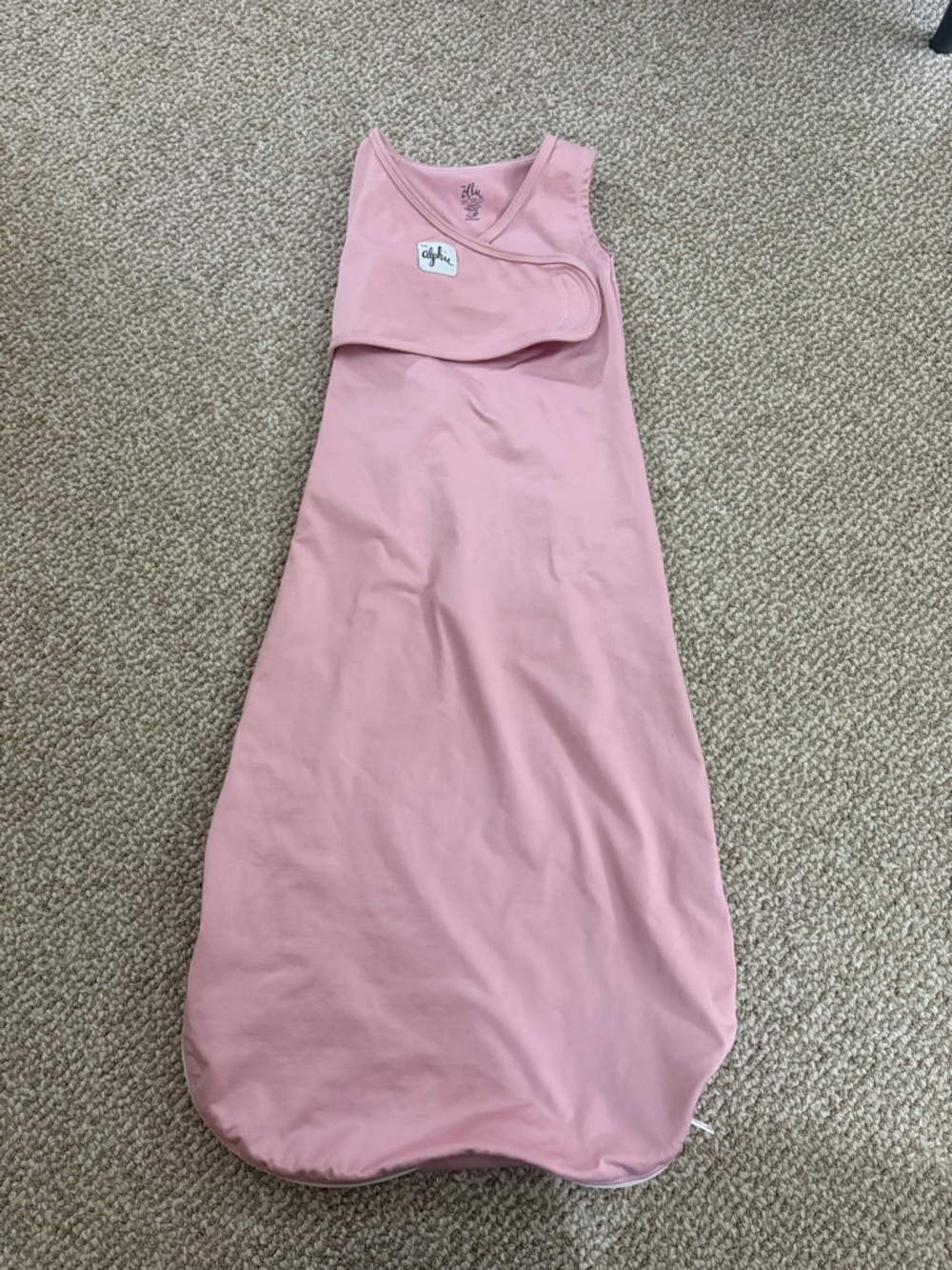 The Ollie world - the alphie Pink Sleeveless Baby Sleeping Sack